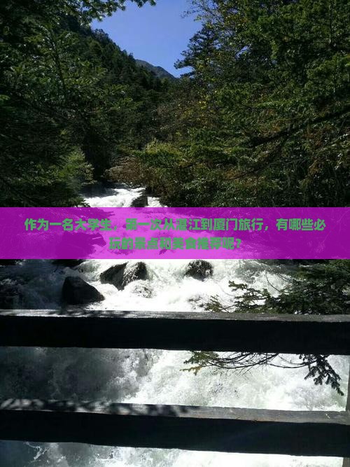作为一名大学生，第一次从湛江到厦门旅行，有哪些必玩的景点和美食推荐呢？