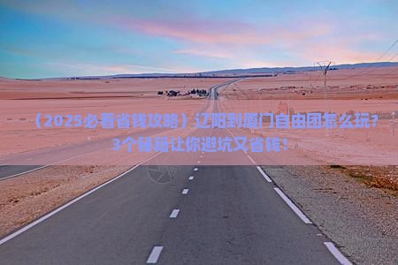 辽阳到厦门自由团