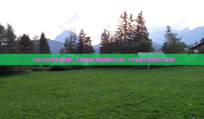 辽阳到厦门自由团