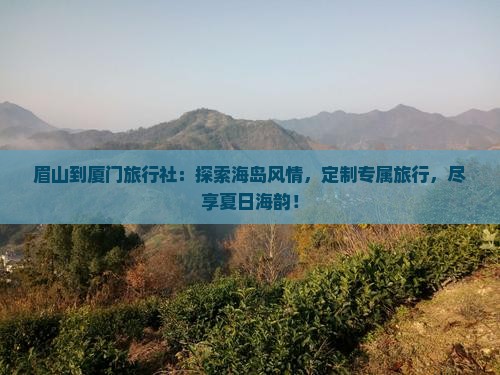 眉山到厦门旅行社