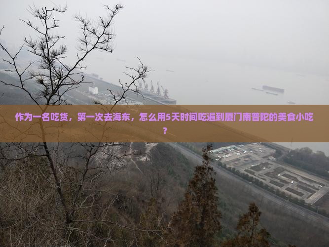 作为一名吃货，第一次去海东，怎么用5天时间吃遍到厦门南普陀的美食小吃？