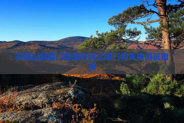 石嘴山到厦门哪里好玩之厦门和贵楼游玩指南