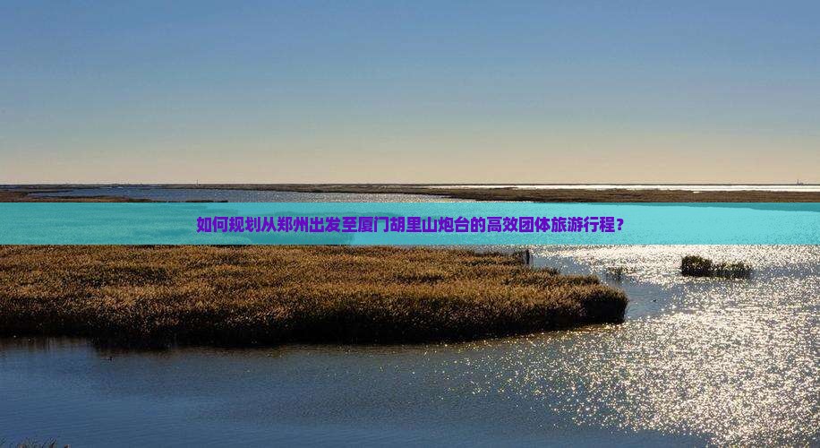 如何规划从郑州出发至厦门胡里山炮台的高效团体旅游行程？