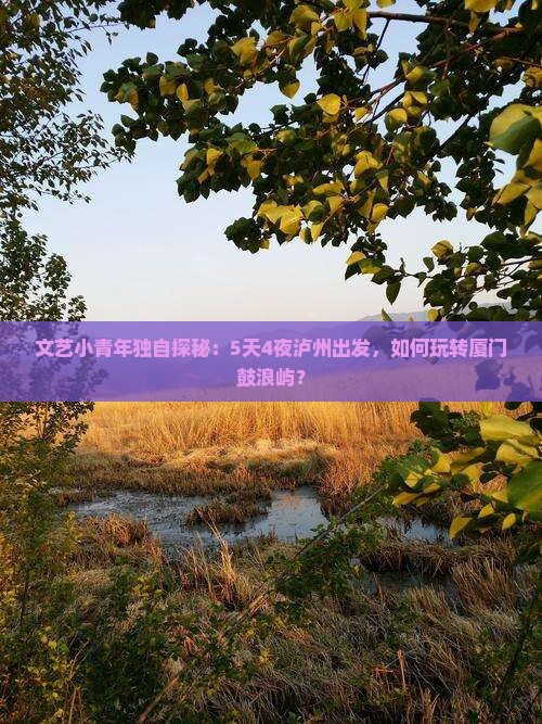 文艺小青年独自探秘：5天4夜泸州出发，如何玩转厦门鼓浪屿？
