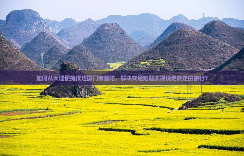 如何从大理便捷抵达厦门南普陀，解决交通难题实现说走就走的旅行？