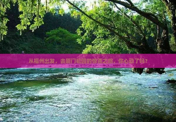 从福州出发，去厦门毓园的惊喜之旅，你心动了吗？