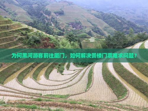 为何黑河游客前往厦门，如何解决贵楼门票难求问题？