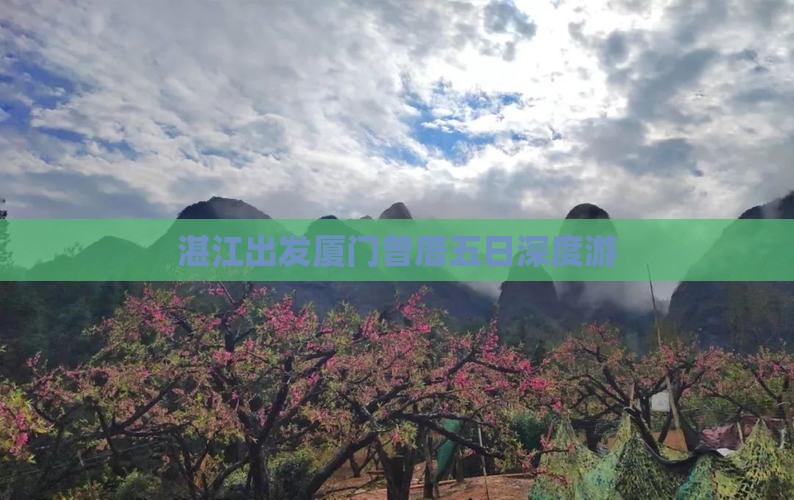湛江出发厦门曾厝五日深度游