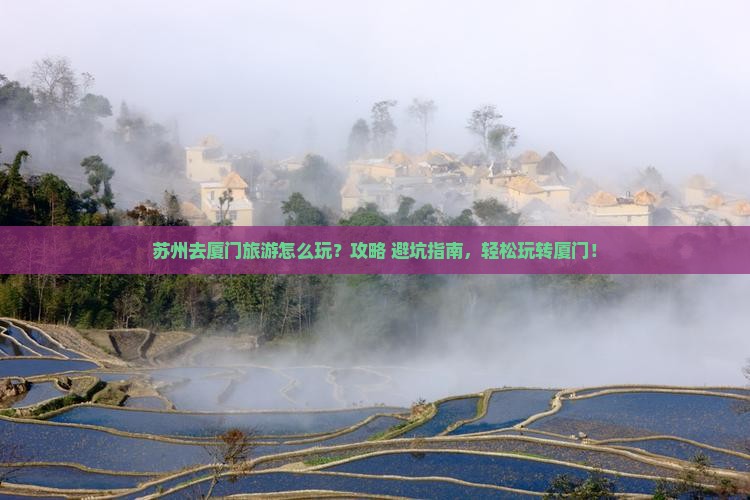 苏州去厦门旅游