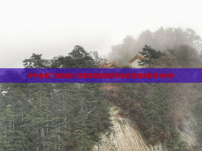 泸州去厦门怀远楼六日游