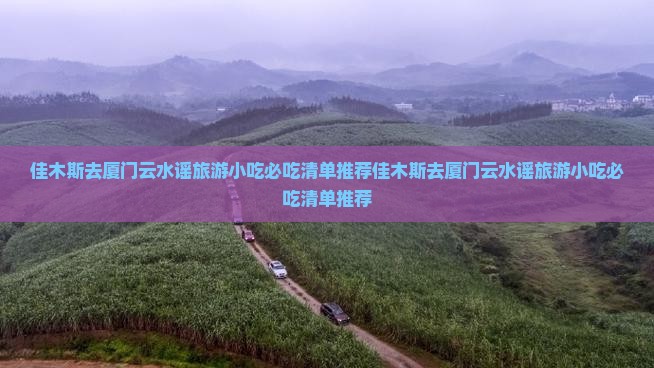 佳木斯去厦门云水谣旅游小吃