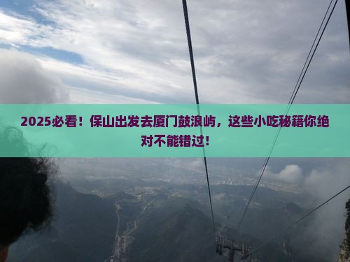 保山到厦门鼓浪屿旅游小吃