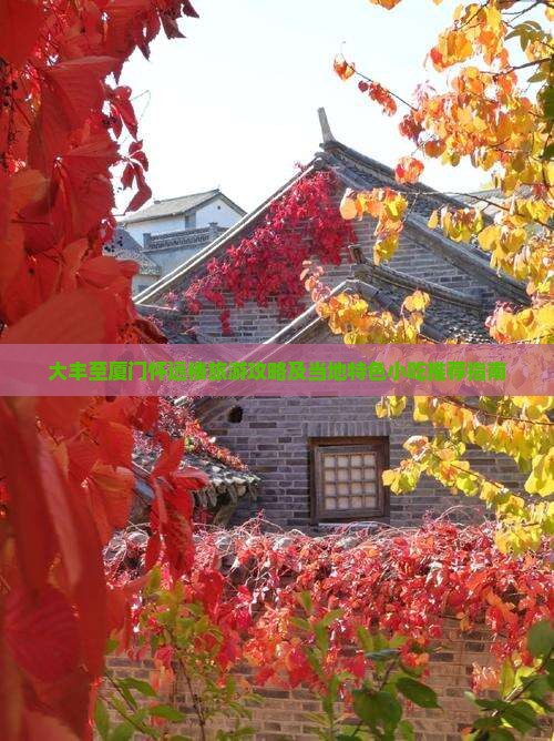 大丰至厦门怀远楼旅游攻略及当地特色小吃推荐指南