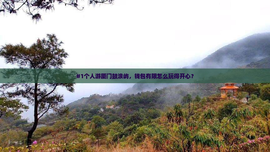 #1个人游厦门鼓浪屿，钱包有限怎么玩得开心？