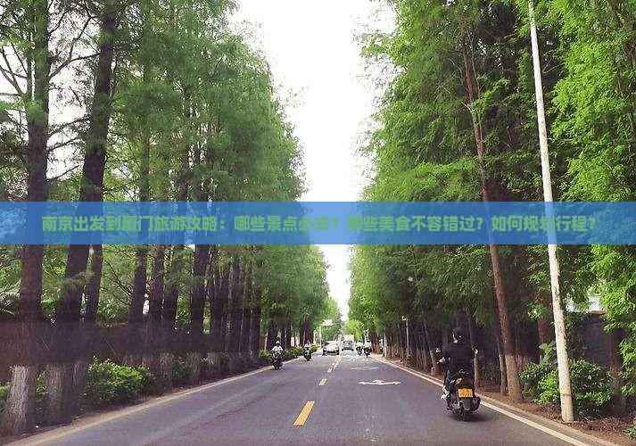南京出发到厦门旅游攻略：哪些景点必去？哪些美食不容错过？如何规划行程？