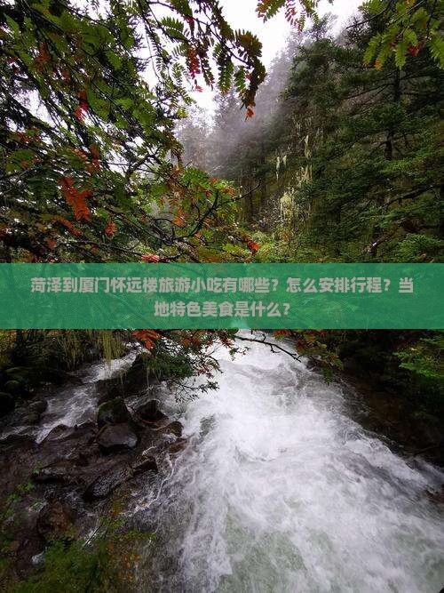 菏泽到厦门怀远楼旅游小吃有哪些？怎么安排行程？当地特色美食是什么？