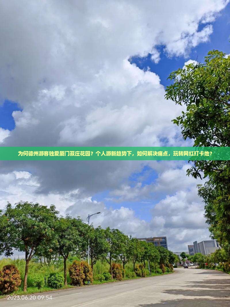 为何德州游客独爱厦门菽庄花园？个人游新趋势下，如何解决痛点，玩转网红打卡地？