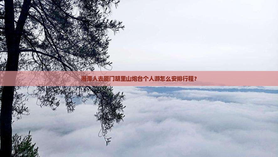 湘潭人去厦门胡里山炮台个人游怎么安排行程？
