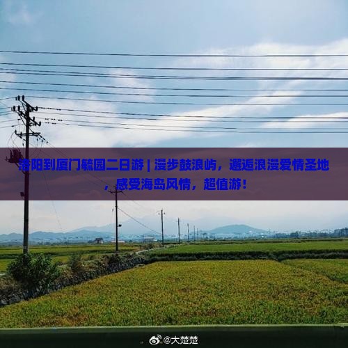 洛阳到厦门毓园二日游