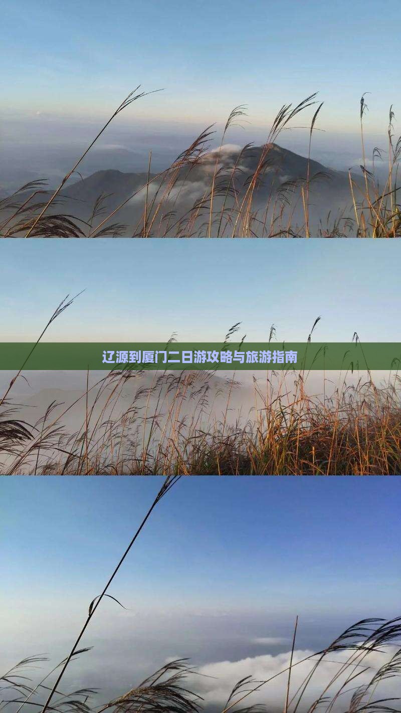辽源到厦门二日游