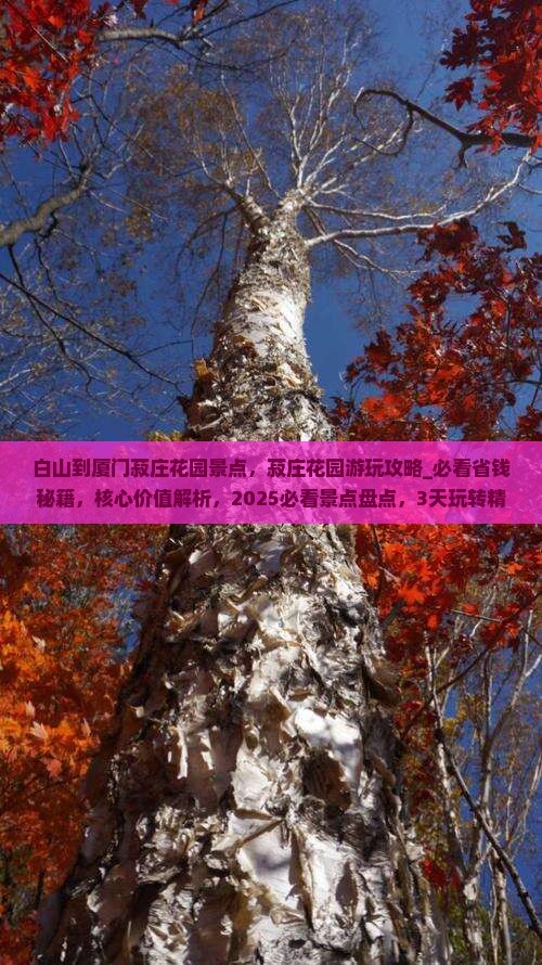 白山到厦门菽庄花园景点