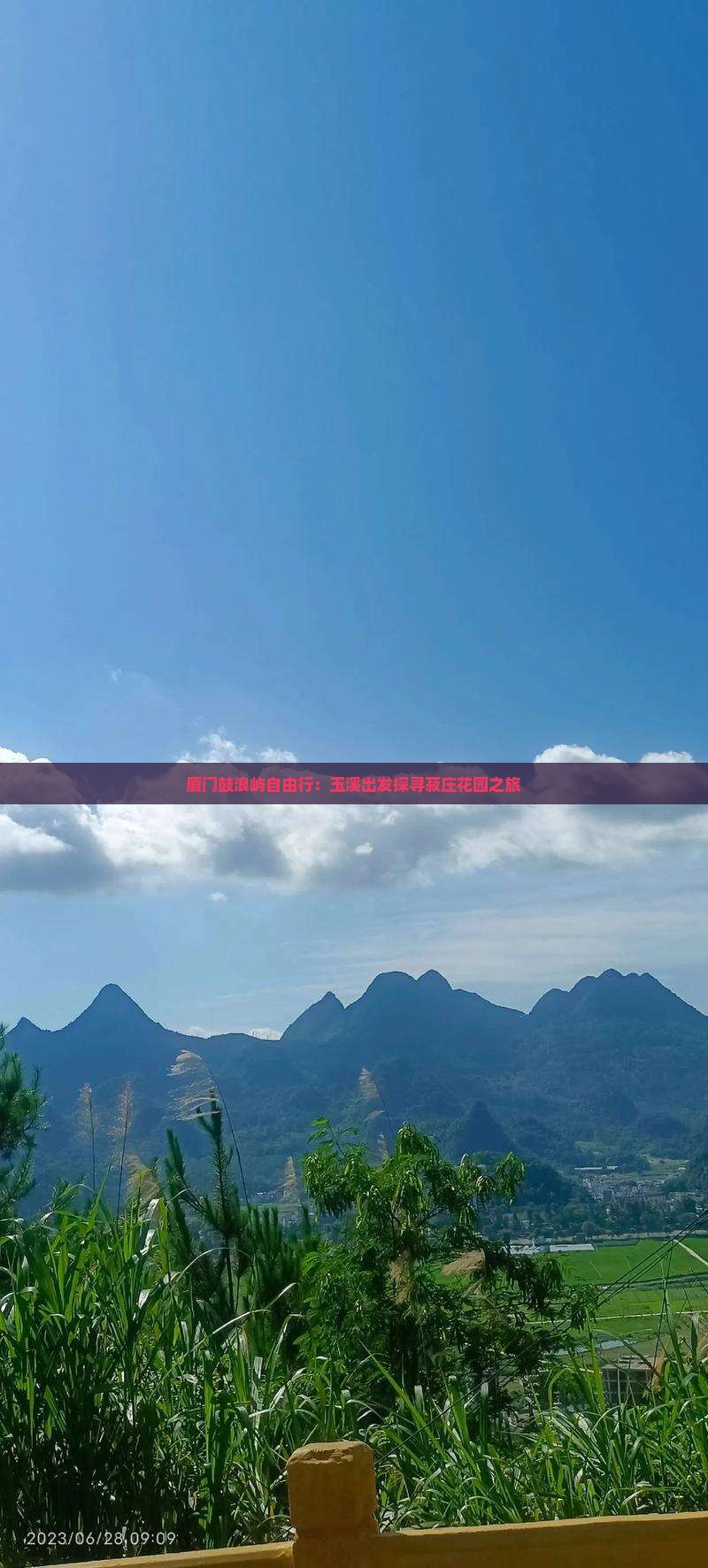 厦门鼓浪屿自由行：玉溪出发探寻菽庄花园之旅