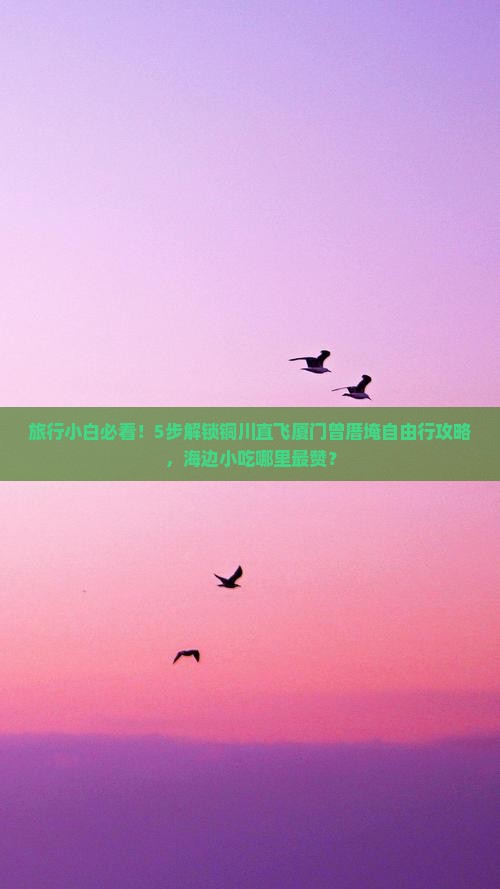 旅行小白必看！5步解锁铜川直飞厦门曾厝埯自由行攻略，海边小吃哪里最赞？
