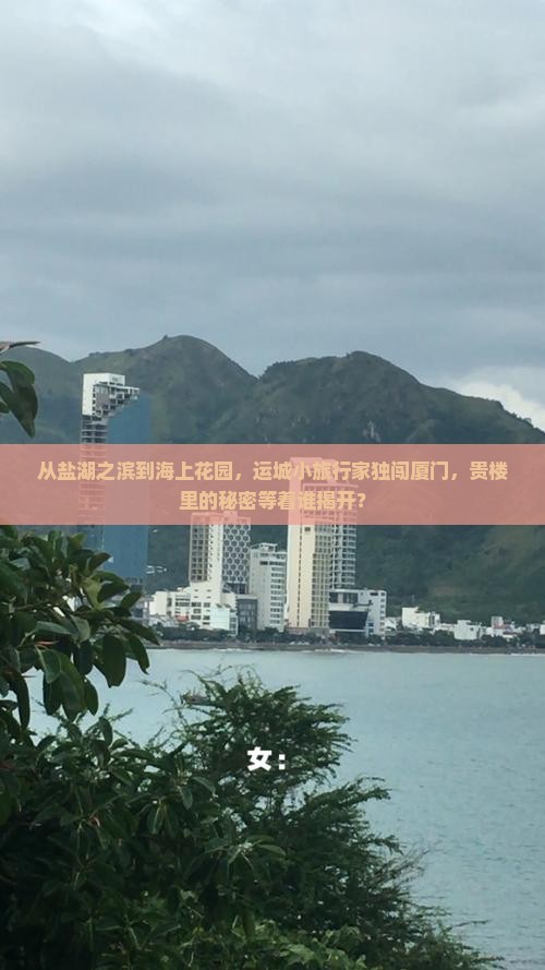 从盐湖之滨到海上花园，运城小旅行家独闯厦门，贵楼里的秘密等着谁揭开？