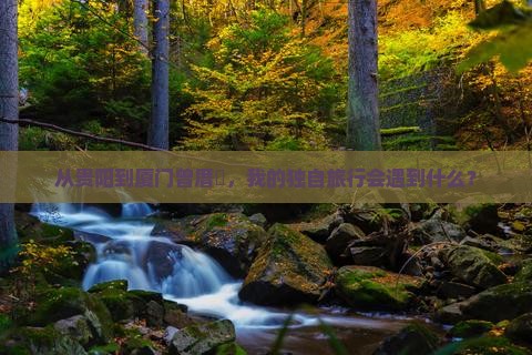 从贵阳到厦门曾厝垵，我的独自旅行会遇到什么？