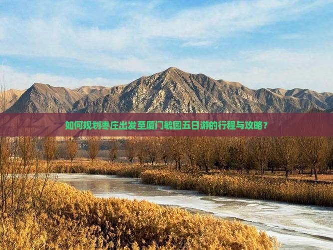 如何规划枣庄出发至厦门毓园五日游的行程与攻略？