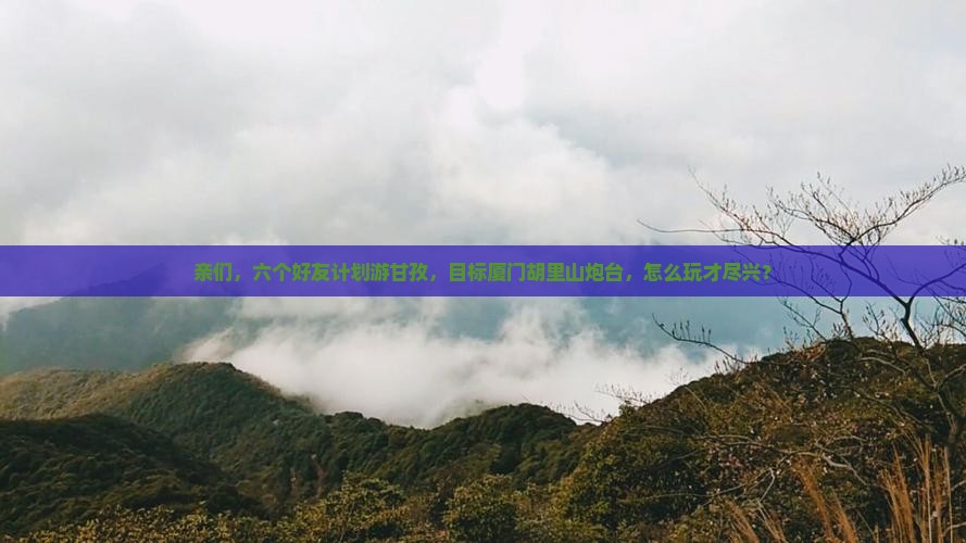 亲们，六个好友计划游甘孜，目标厦门胡里山炮台，怎么玩才尽兴？