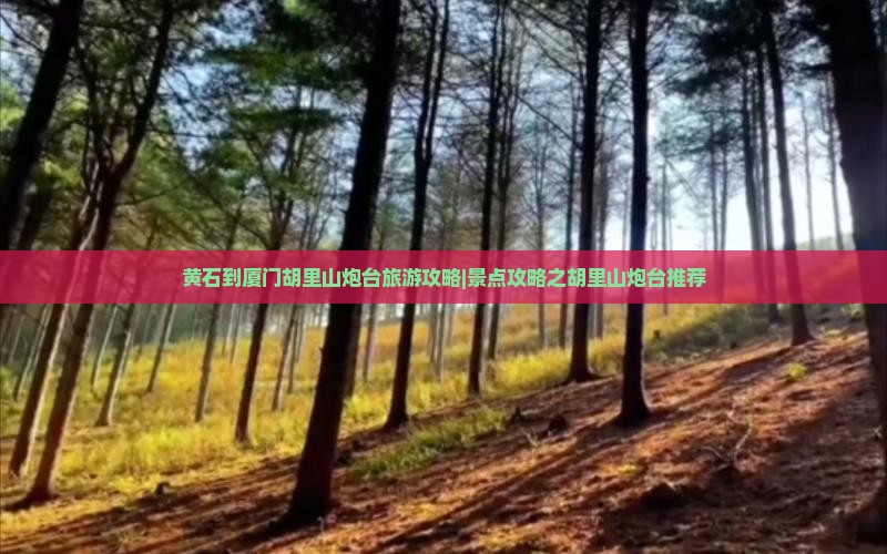 黄石去厦门胡里山炮台团体旅游 黄石去厦门胡里山炮台团体旅游