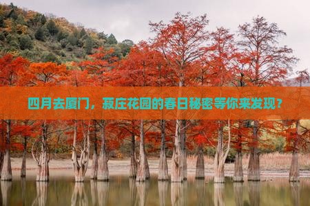 四月去厦门，菽庄花园的春日秘密等你来发现？