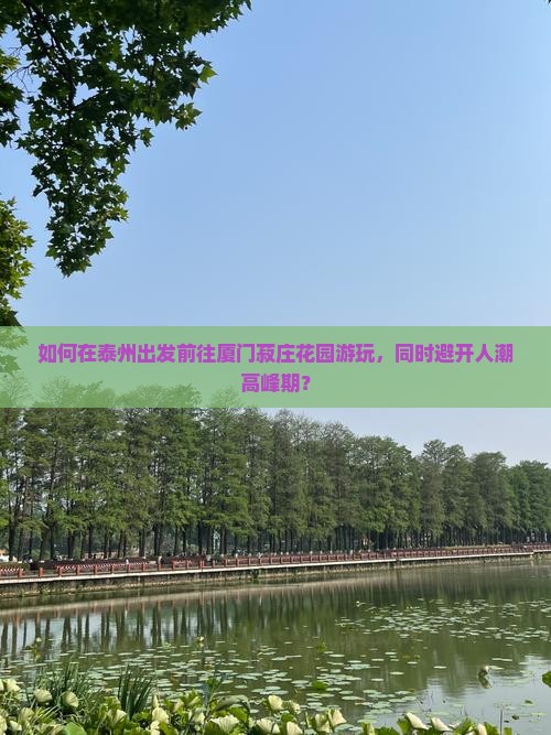 泰州去厦门菽庄花园哪里玩
