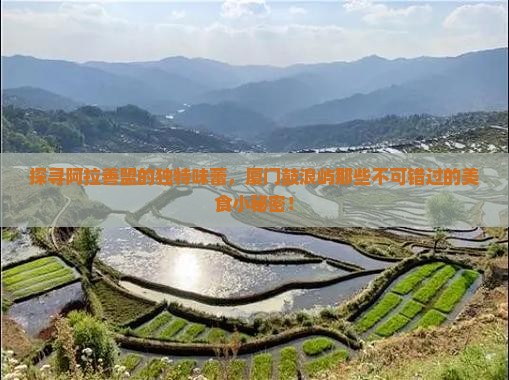 阿拉善盟去厦门鼓浪屿旅游小吃