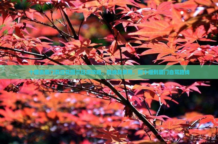 十堰去厦门菽庄花园三日游