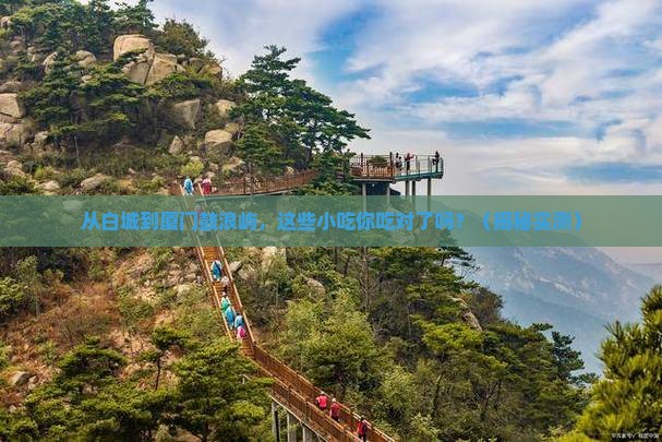 白城到厦门鼓浪屿旅游小吃