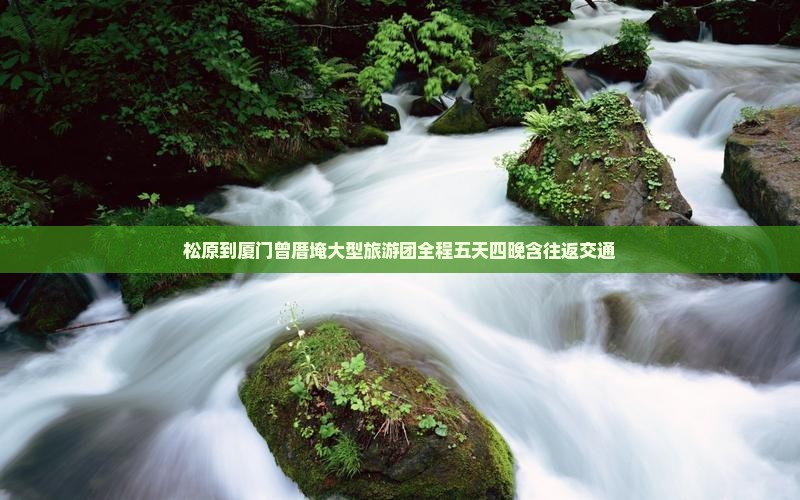 松原到厦门曾厝埯大型旅游团