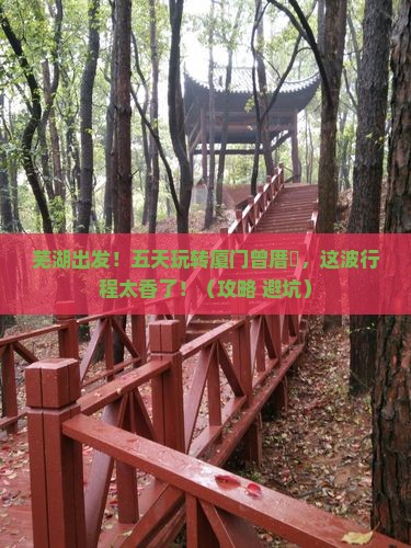 芜湖到厦门曾厝埯五日游