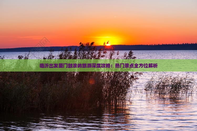 临沂去厦门鼓浪屿攻略