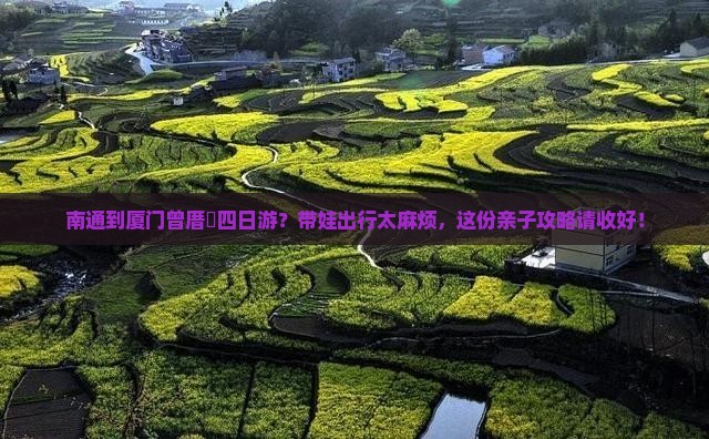 南通到厦门曾厝埯四日游