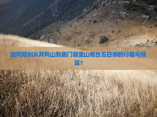 双鸭山到厦门胡里山炮台五日游
