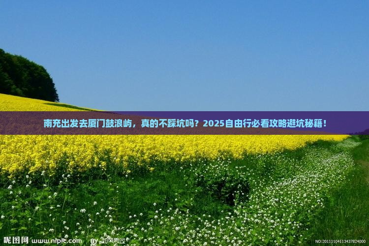 南充去厦门鼓浪屿自由行