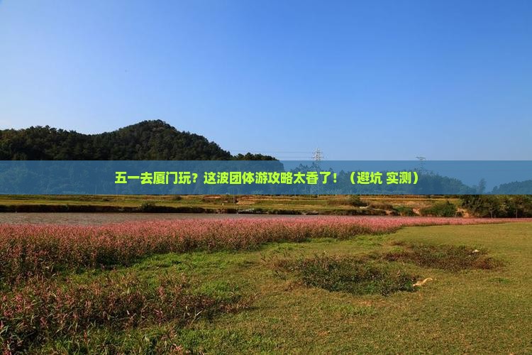 劳动节到厦门团体旅游