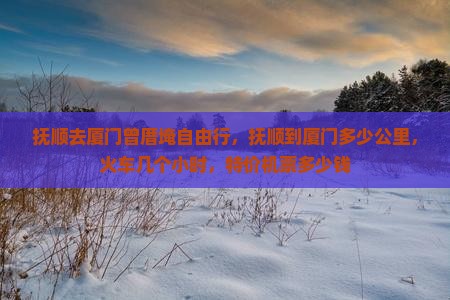 抚顺去厦门曾厝埯自由行 抚顺去厦门曾厝埯自由行