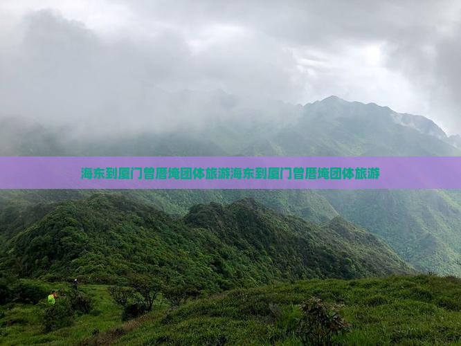 海东到厦门曾厝埯团体旅游