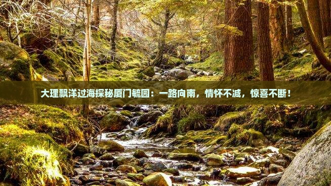 大理去厦门毓园攻略