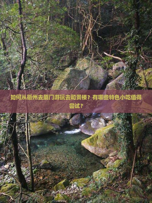 衢州去厦门和贵楼旅游小吃
