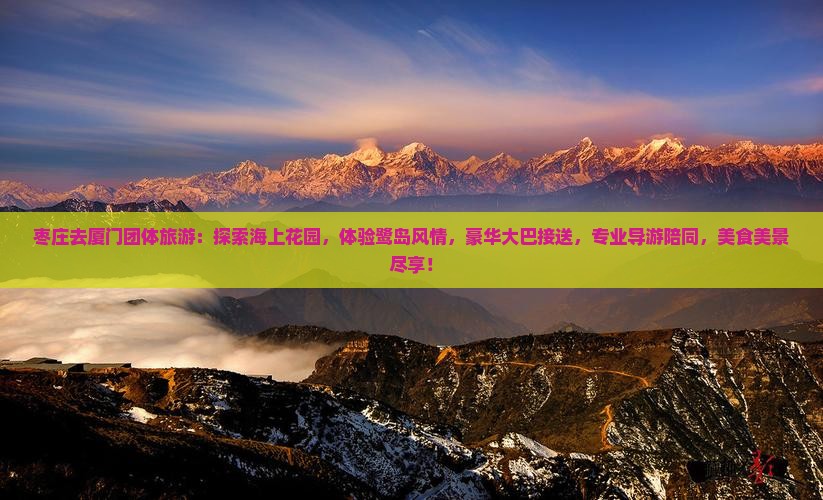 枣庄去厦门团体旅游