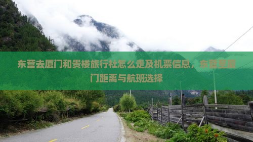 东营去厦门和贵楼旅行社